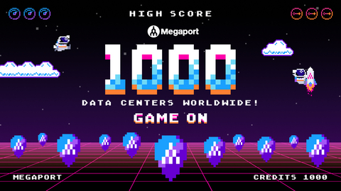 凭借1000多个启用地点,Megaport现已覆盖全球10%的数据中心。